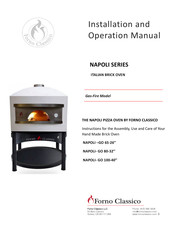 Forno Classico NAAPOLI 65 Installation And Operation Manual