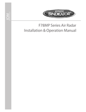 Bindicator F78MP100 Installation & Operation Manual