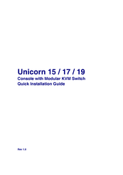 Broadrack Unicorn 19 Quick Installation Manual