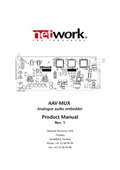 Network Electronics AAV-MUX Product Manual