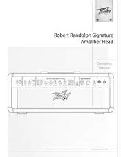 Peavey Robert Randolph Signature 212 Operating Manual