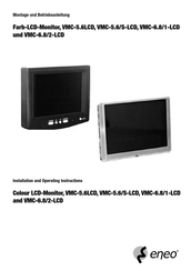 Eneo VMC-6.8/1-LCD Installation And Operating Instructions Manual