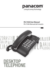 Panacom PA-7540 User Manual