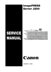 Canon imagePRESS Server J200 Service Manual