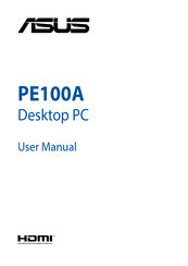 Asus PE100A User Manual