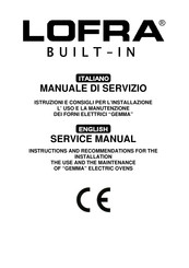 Lofra GEMMA Service Manual