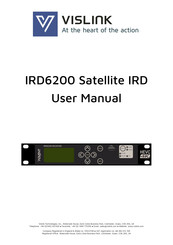 Vislink IRD6200 User Manual