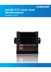 COBHAM SAILOR 3771 Installation Manual