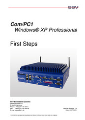SSV Embedded Systems Com/PC1 First Steps