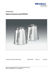 Minebea Intec PR 6202 Installation Manual