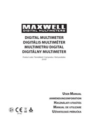 Maxwell 25107 User Manual