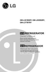 LG GM-L261BNRY Owner's Manual