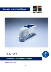 Lovibond TG 60/268 Operator's Instruction Manual