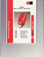 Haug Static Series Operating Instructions Manual