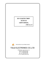 TSUJI ELECTRONICS NCT08-02 User Manual