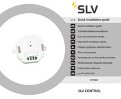 SLV SLV CONTROL 470806 Quick Installation Manual