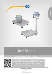 PCE Health and Fitness PCE-EP 30P User Manual