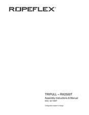 Ropeflex RX2500T Assembly & Instruction Manual