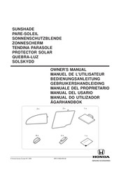 Honda 08R13-SNB-6000-86 Owner's Manual