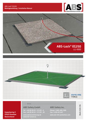 Abs ABS-Lock EG250 Installation Manual