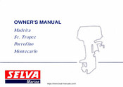 SELVA MARINE St. TROPEZ 60 Owner's Manual