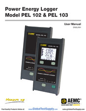 Aemc PEL 102 User Manual