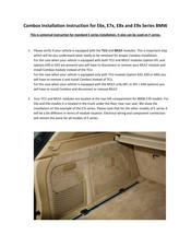 Bimmer Retrofit Combox MULF2HI Installation Instruction