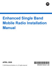 Motorola ASTRO Series Installation Manual