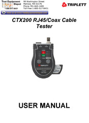 Triplett CTX200 User Manual