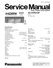 Panasonic SC-HTR310P Service Manual