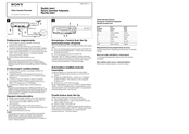 Sony SLV-SF99EN Quick Start Manual