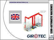 ITW Mima GIROTEC STR Operating Instructions Manual