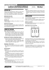 M-system R3-NL1 Instruction Manual