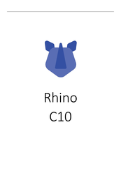 RHINO C10 Manual