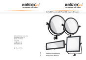 Walimex Pro LED Round Series Instruction Manual