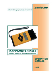 SatisGeo KAPPAMETER KM-7 Operation Manual