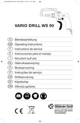 WIELANDER+SCHILL WS 90 Operating Instructions Manual
