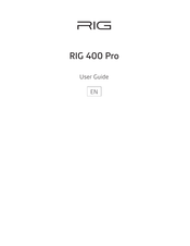 Nacon RIG 400 Pro User Manual