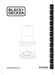 Black+Decker BXCH260E Original Instructions Manual