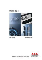 Electrolux AEG MCD2540E-m User Manual
