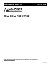 Palmgren 70104 Operating Manual & Parts List
