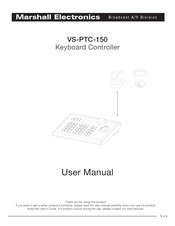 Marshall Electronics VS-PTC-150 User Manual