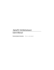 AlphaPC 164 User Manual