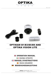 Optika Italy OPTIKAM B9 Operation Manual
