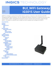 Ingics iGS01S User Manual
