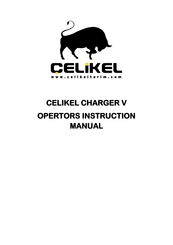 Celikel CHARGER V Series Operator's Instruction Manual
