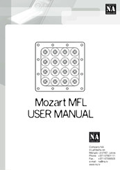 Company NA Mozart MFL User Manual
