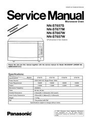 panasonic nn st657s