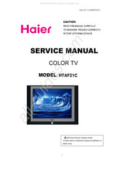 Haier HTAF21C Service Manual