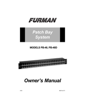 Furman PB-48D Owner's Manual